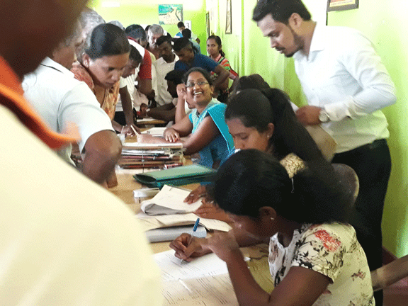 The Special Mobile Service Program and Land Kachcheriya(187 GN Division) -15. August 2019